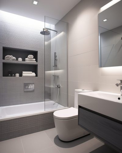 modern-style-small-bathroom-with-furnishings